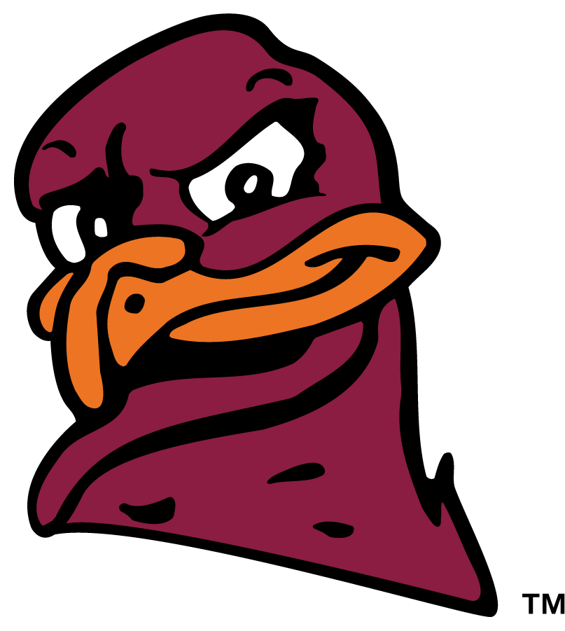 Virginia Tech Hokies 2014-Pres Secondary Logo diy iron on heat transfer